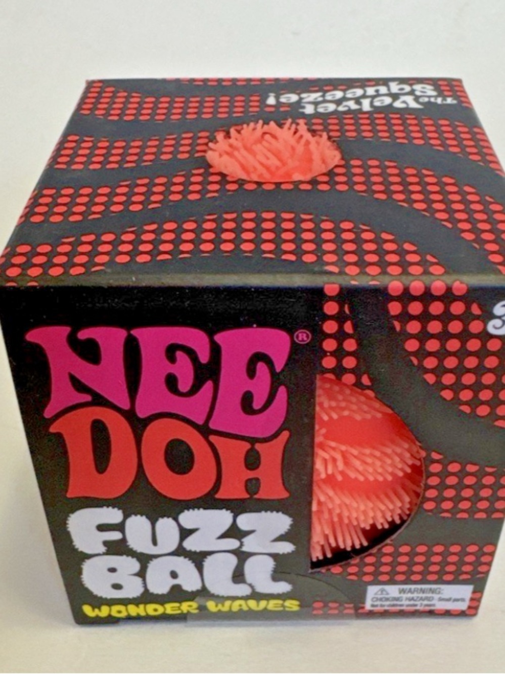 Nee Doh Fuzz Ball Wonder Waves - Orange